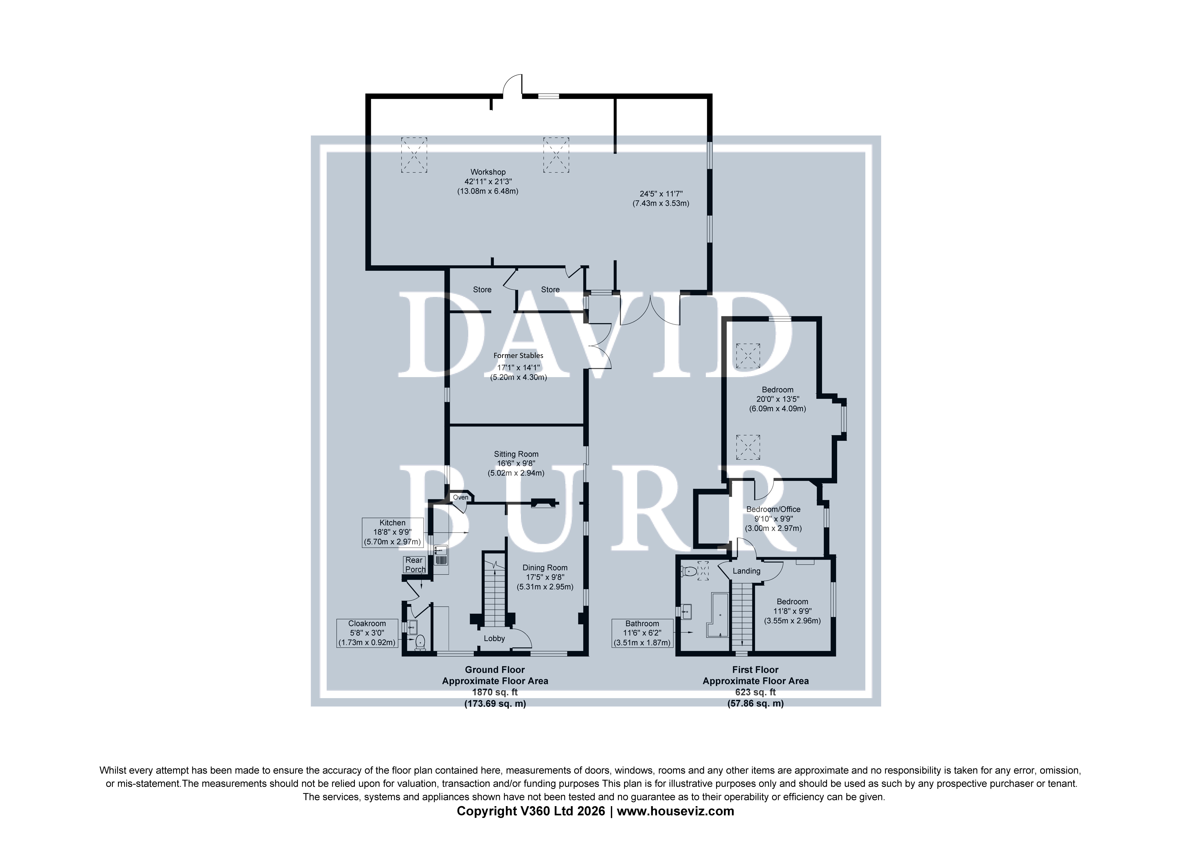St Mary's Coach House, Toldish Hall Road, Halstead floorplan