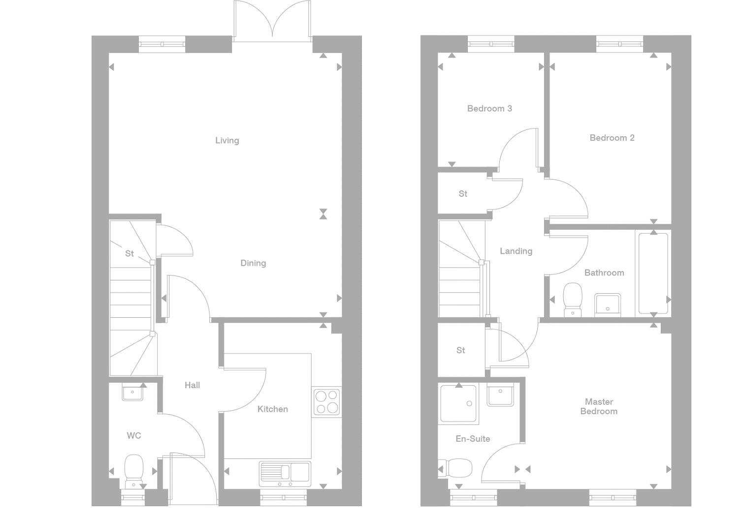 Willow Grange, Marston Lane, Stafford ST16, 3 bedroom semidetached house for sale 58455525