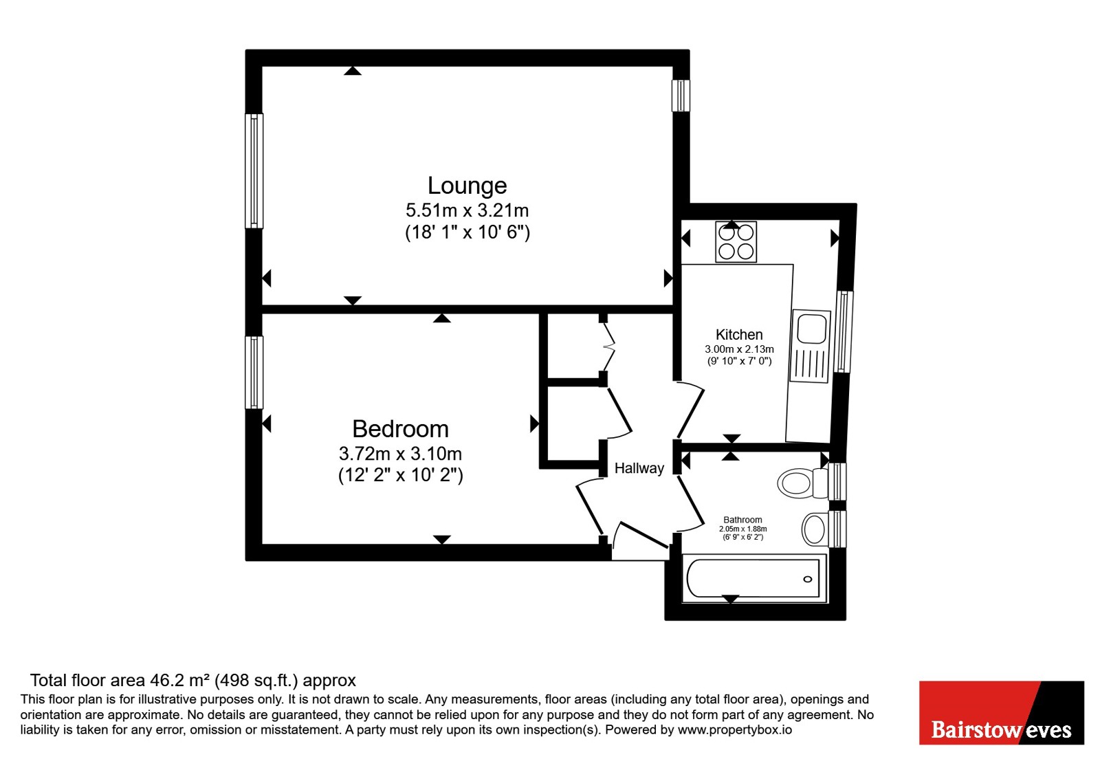 52, Grimsby Grove, London floorplan