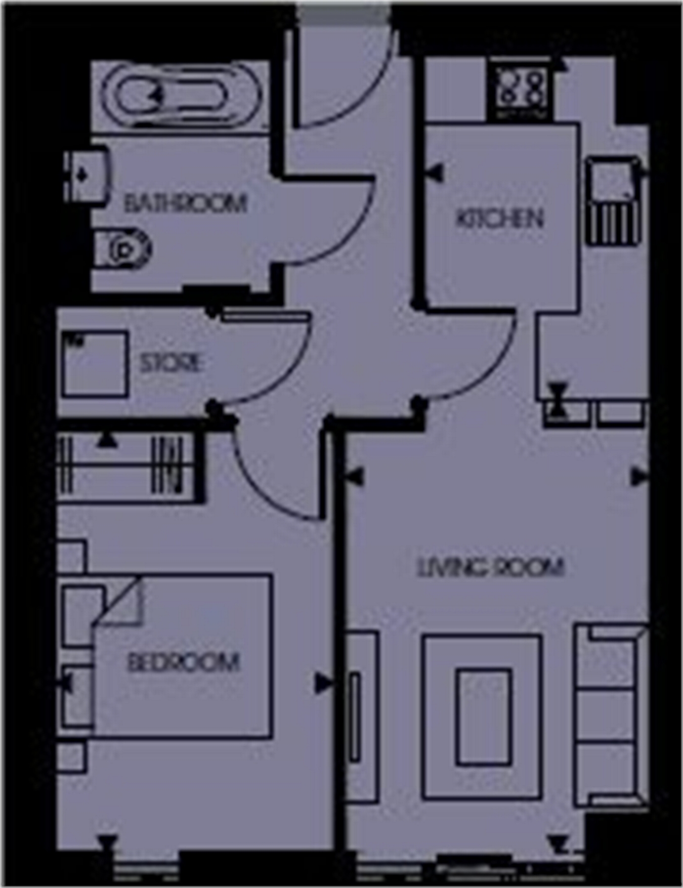 1 Bedrooms Flat to rent in Pinnacle Apartments, Saffron Central Square, Croydon CR0