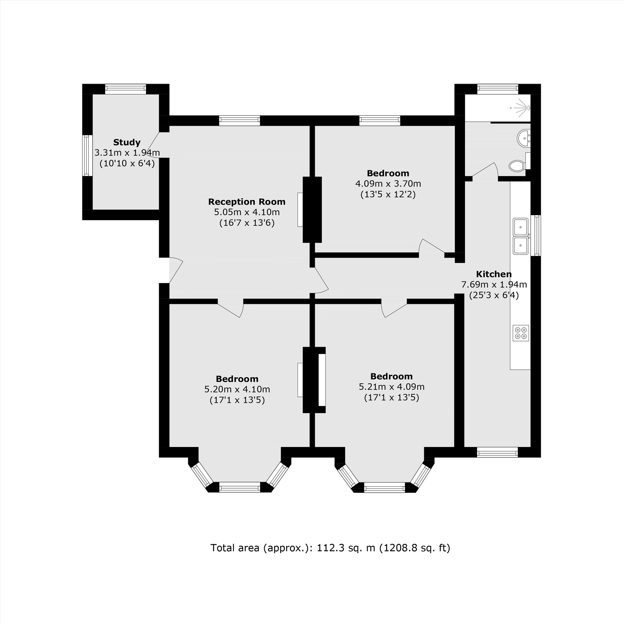 2 Clitherow Court, Boston Manor Road, Brentford floorplan