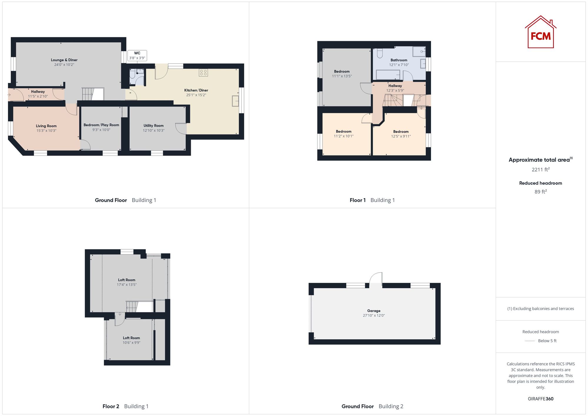 4 Main Street, Frizington floorplan