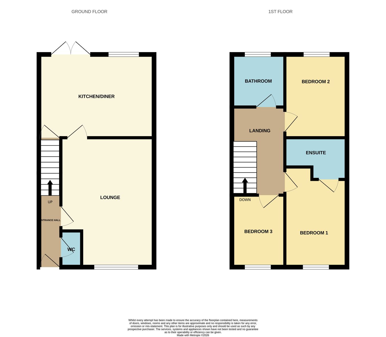 105, Ffordd Y Spitfire, St Athan floorplan
