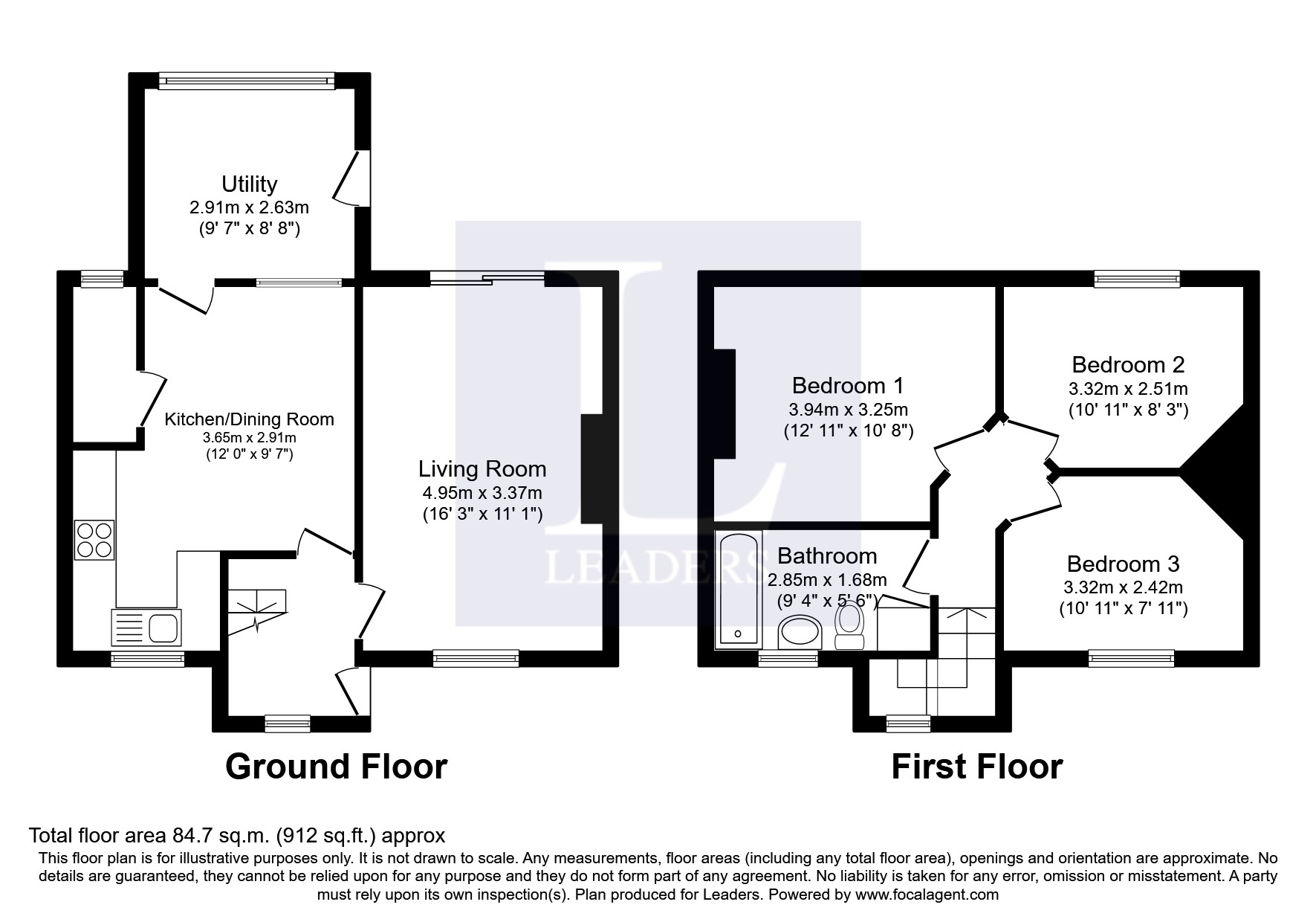 Windsor Road, Chester, Cheshire West And Ches CH4, 3 bedroom end