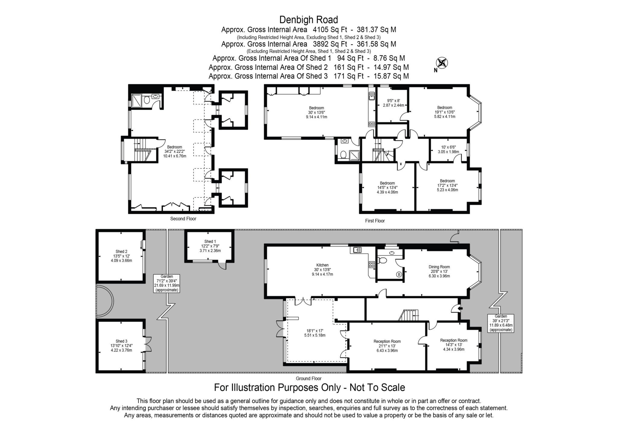 15, Denbigh Road, London floorplan