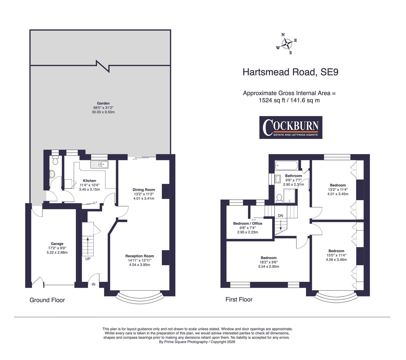 21, Hartsmead Road, London floorplan