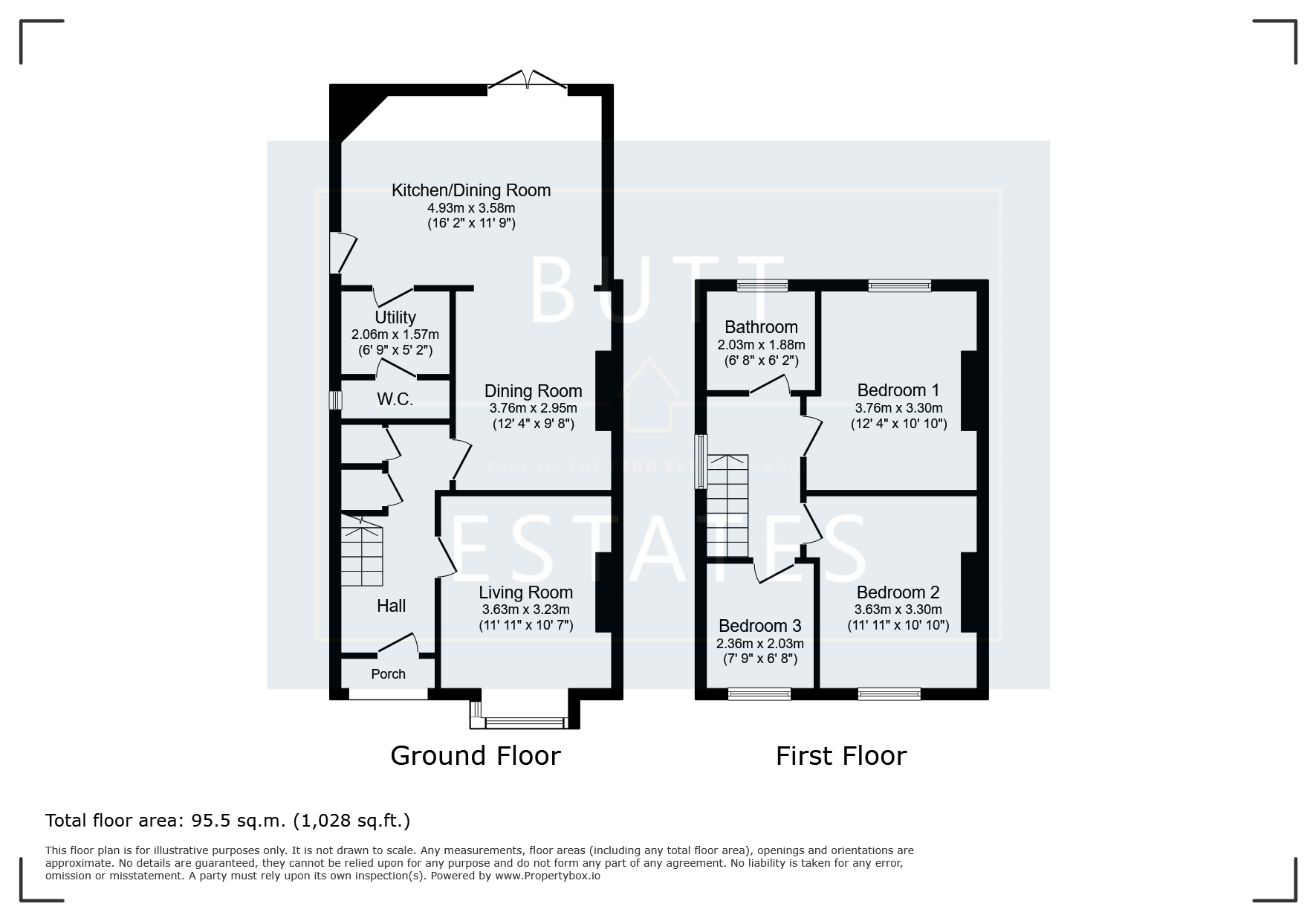 108 Cowick Lane, Exeter floorplan