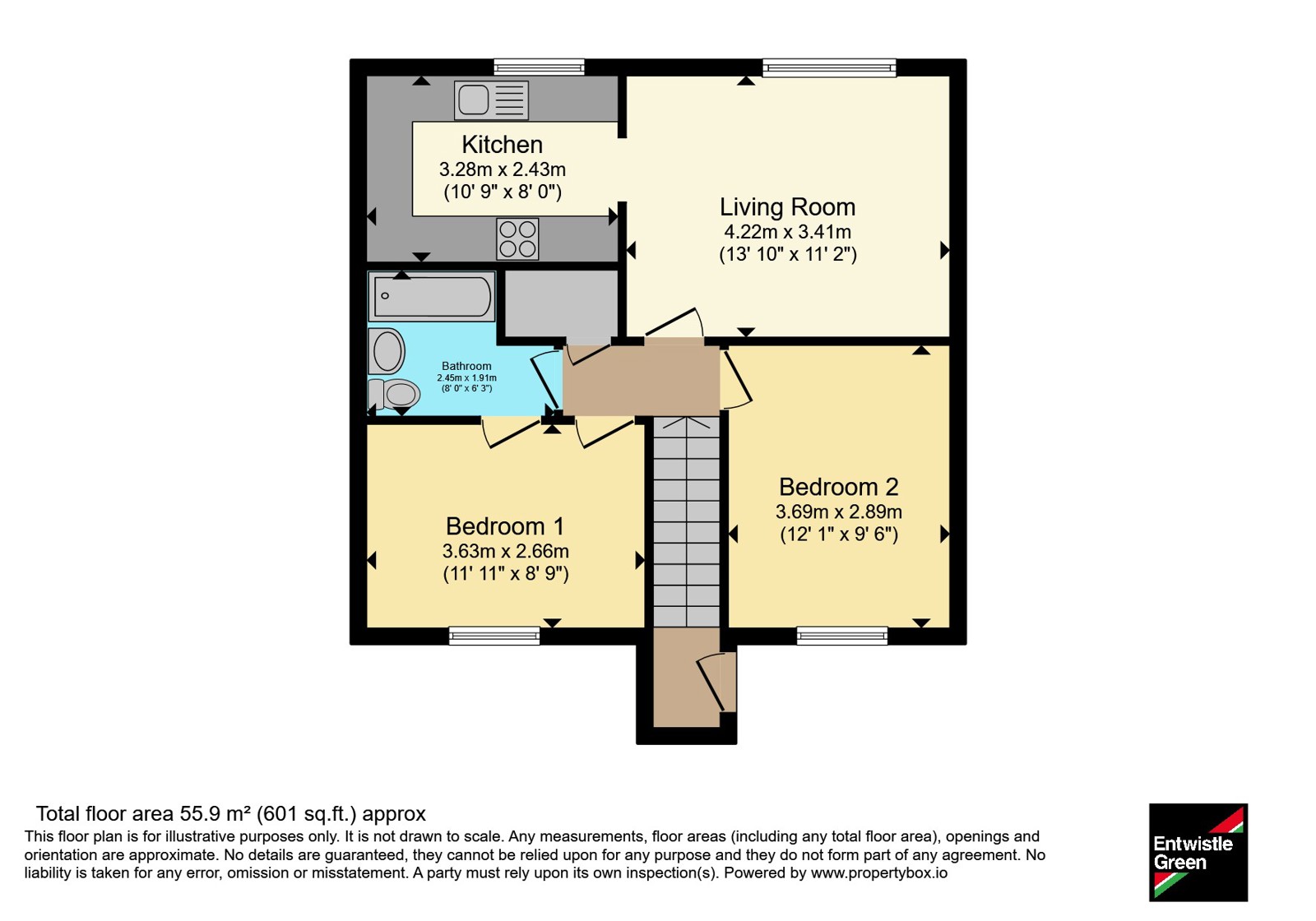 54, Badgers Walk East, Lancashire floorplan