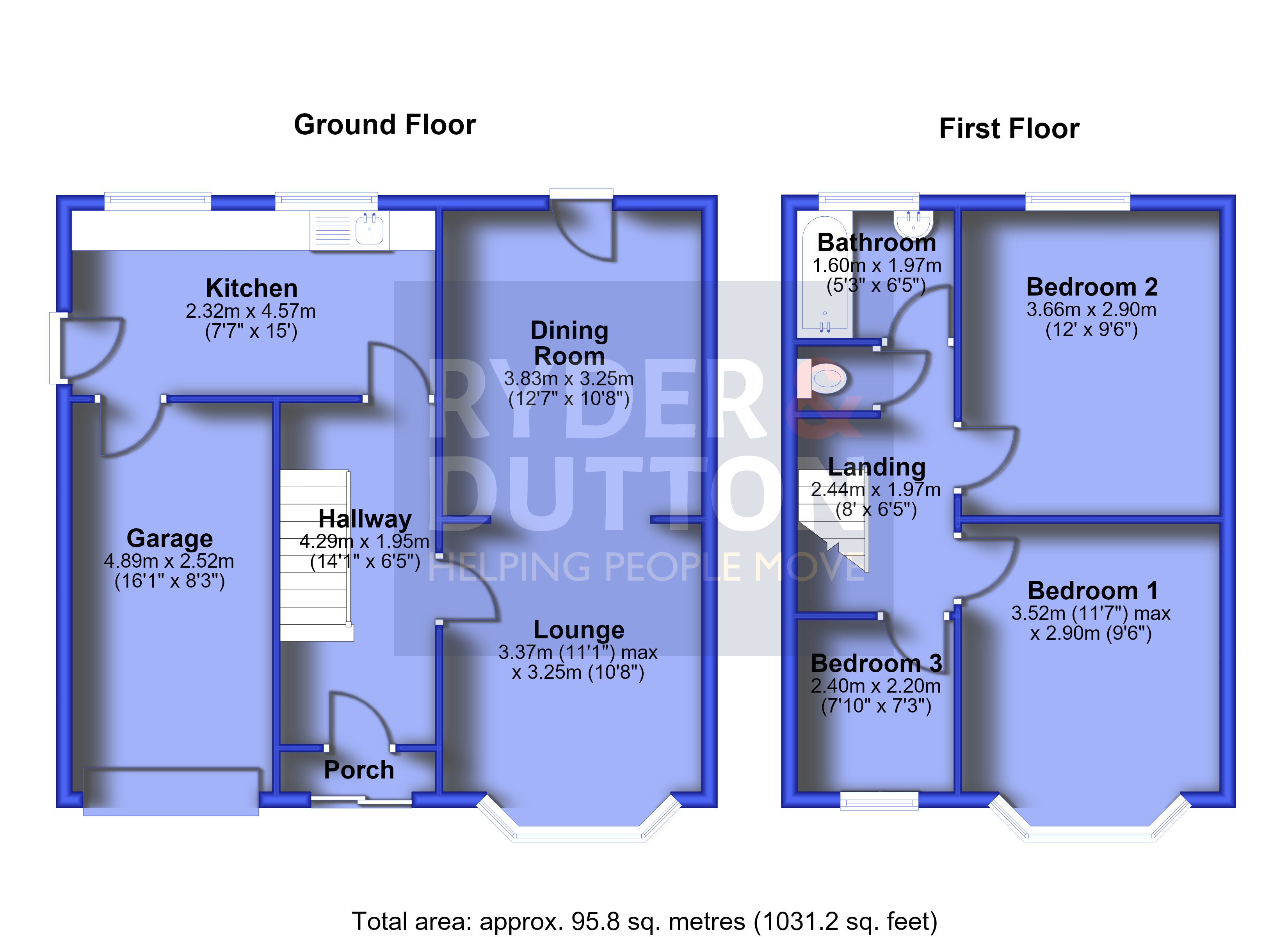 Bowness Road, Manchester floorplan