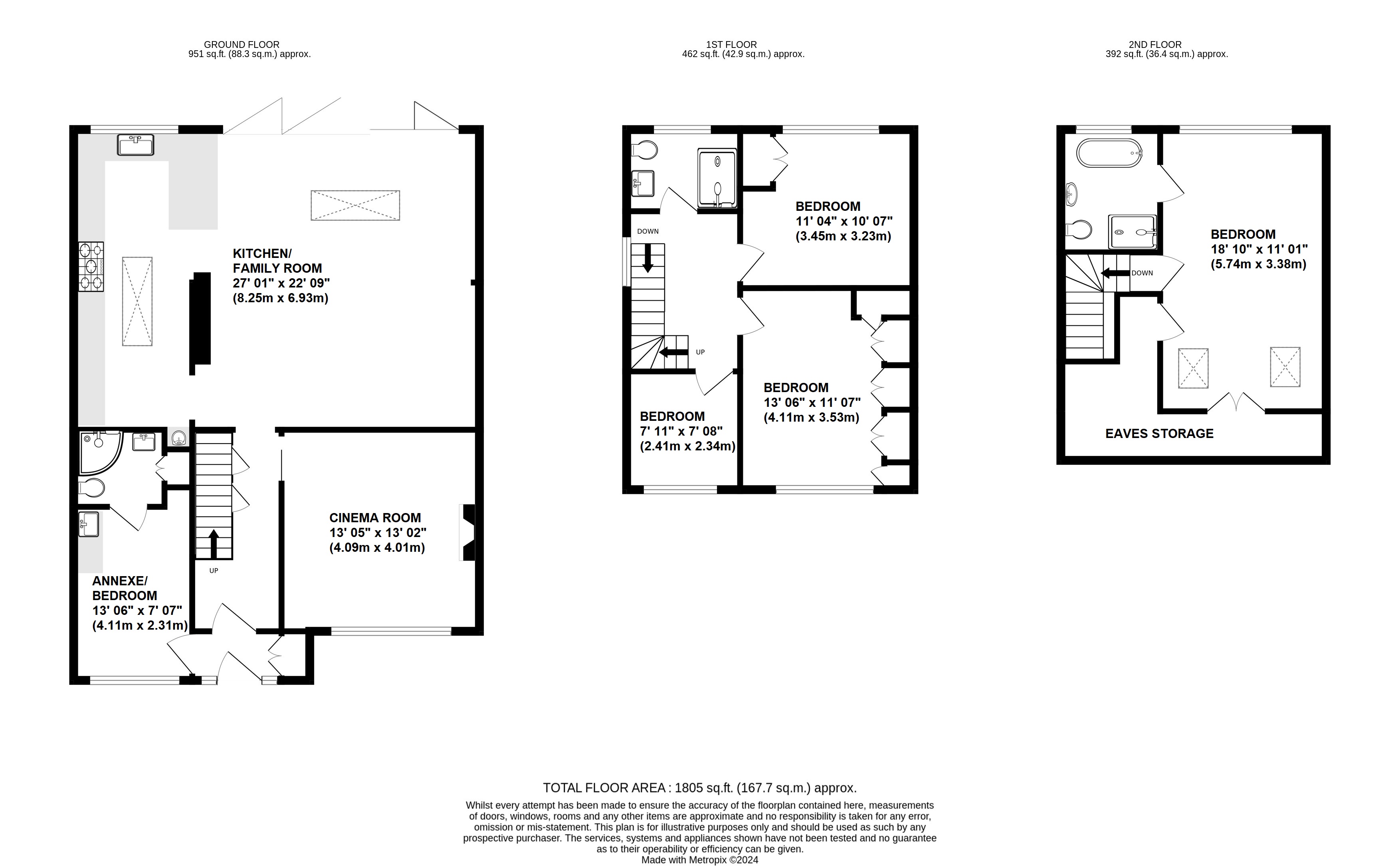 159, Charterhouse Road, Orpington floorplan