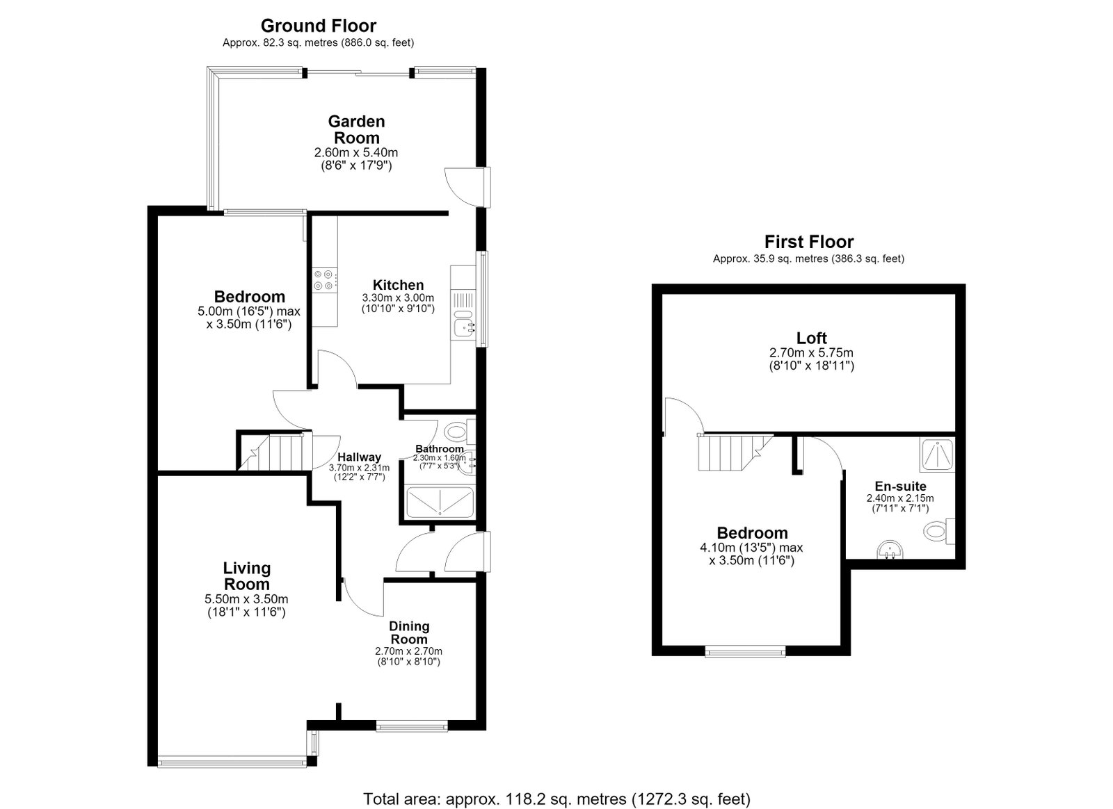 61, Park Avenue, Clitheroe floorplan