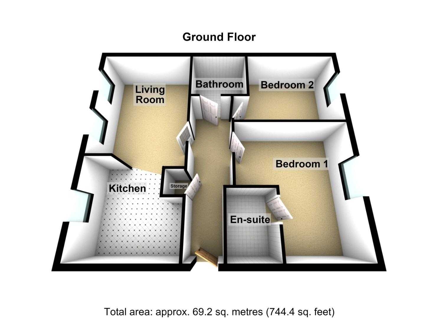 39, Trevelyan Close, Newcastle Upon Tyne floorplan