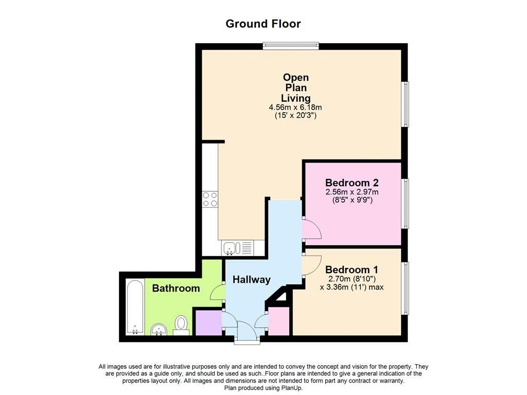 2 Bedrooms Flat for sale in Skippetts Gardens, Basingstoke RG21