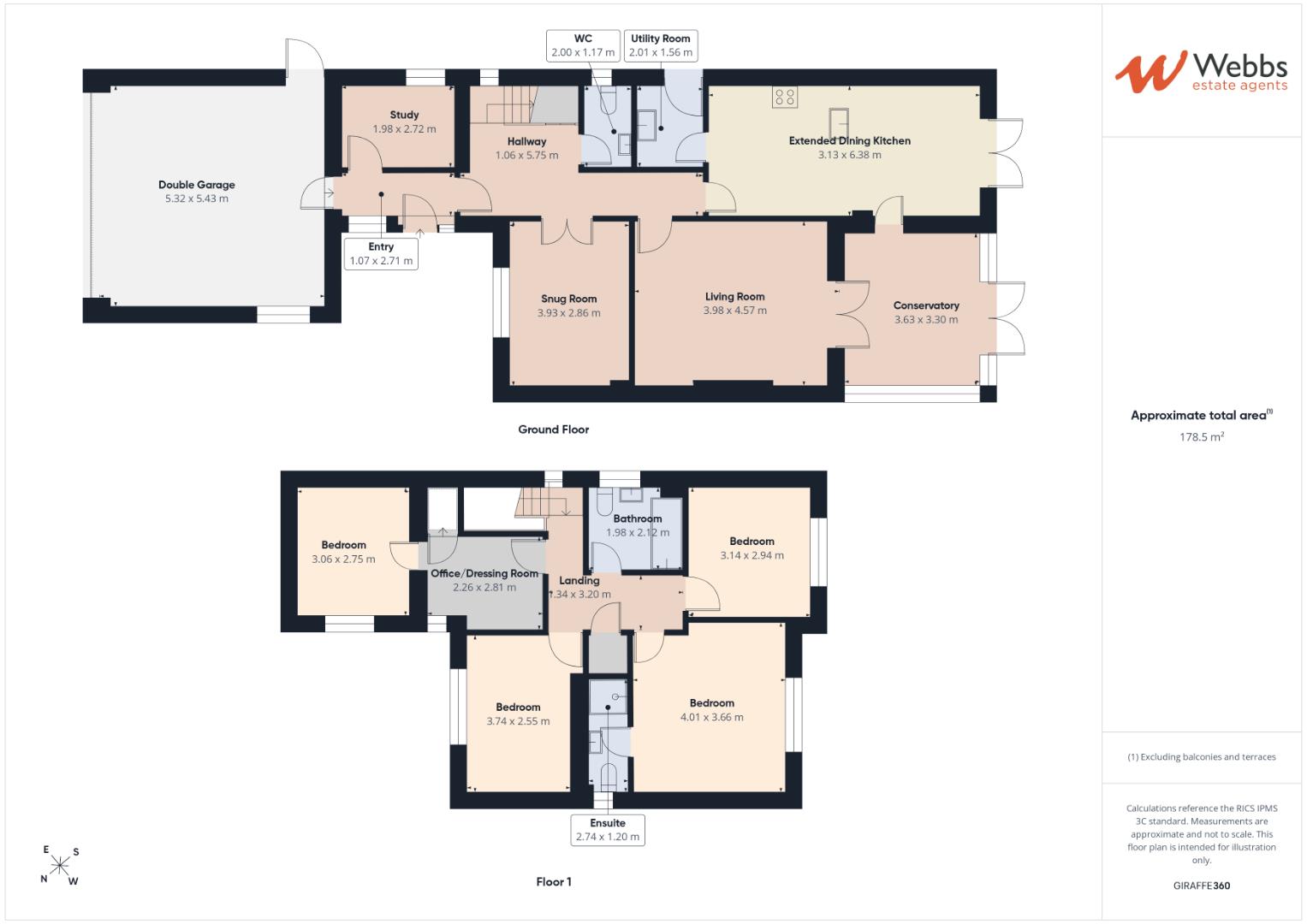 1, Heron Mill, Walsall floorplan