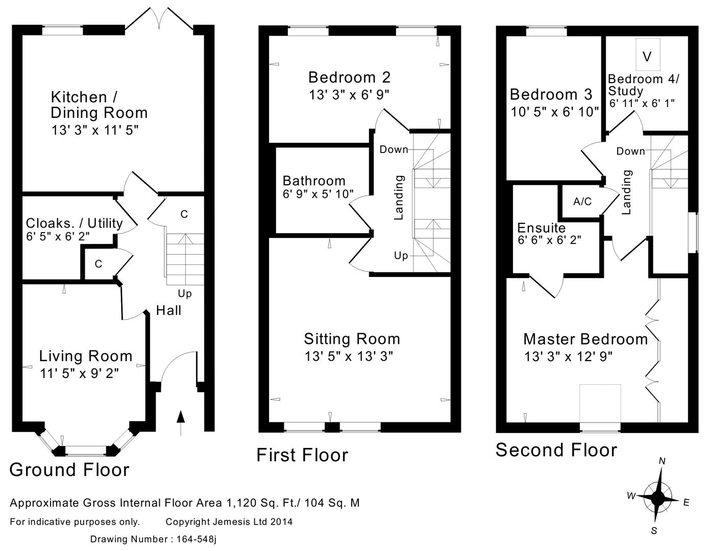 7, Belgrave Terrace, Salisbury floorplan
