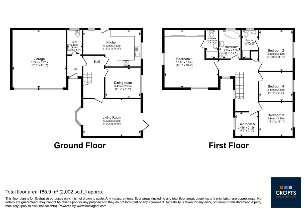 36, Albery Way, New Waltham floorplan