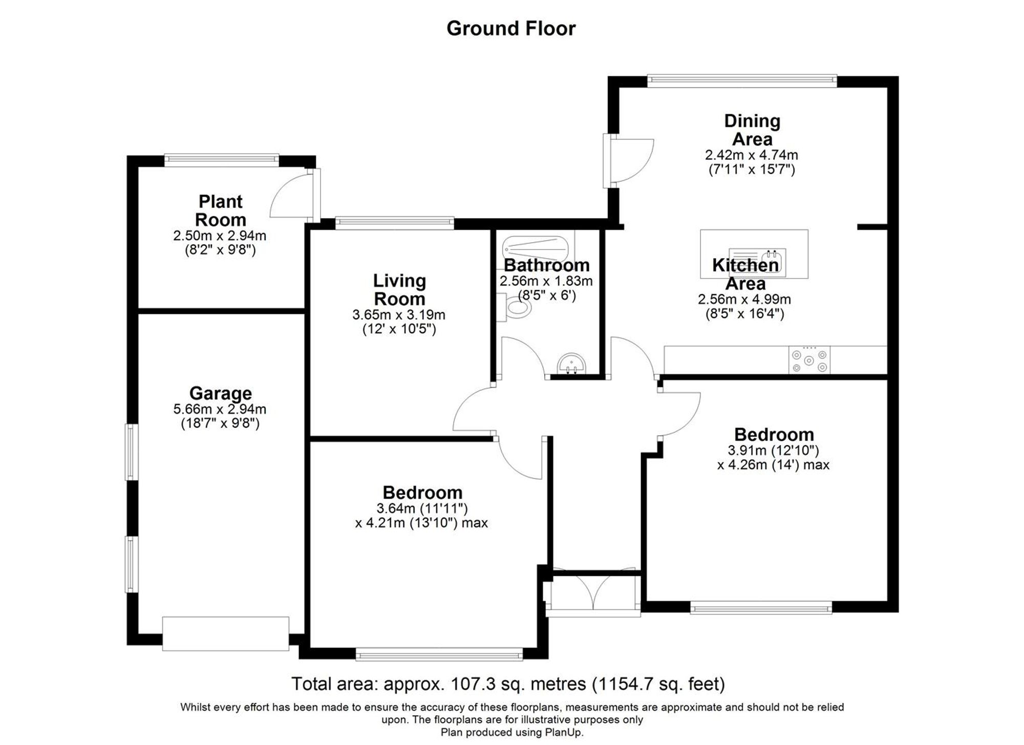 7 Reynolds Close, Bolton floorplan