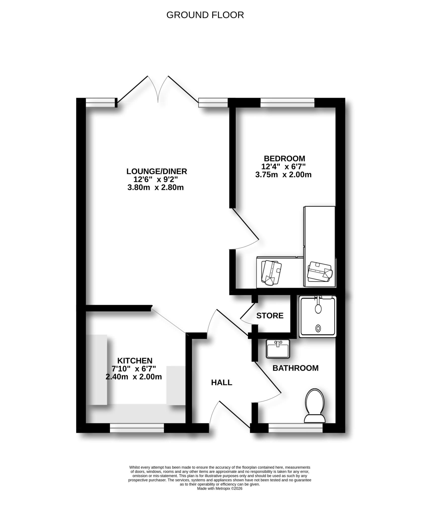 37, Redwood, Oldham floorplan