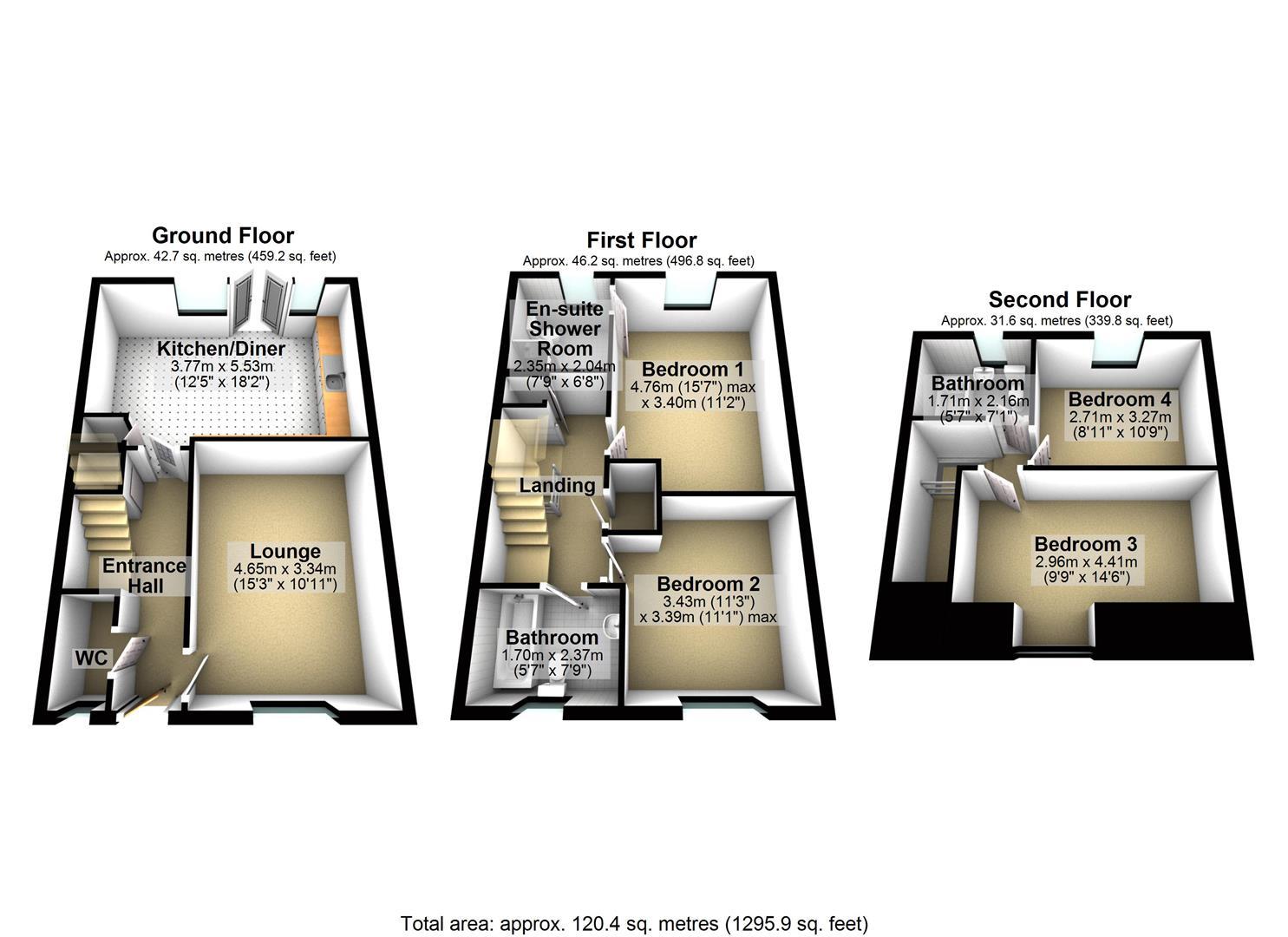 Pickering Place, Leeds floorplan