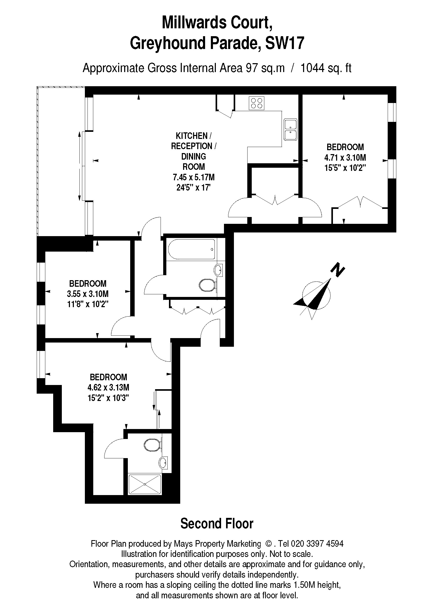 Summerstown, London floorplan