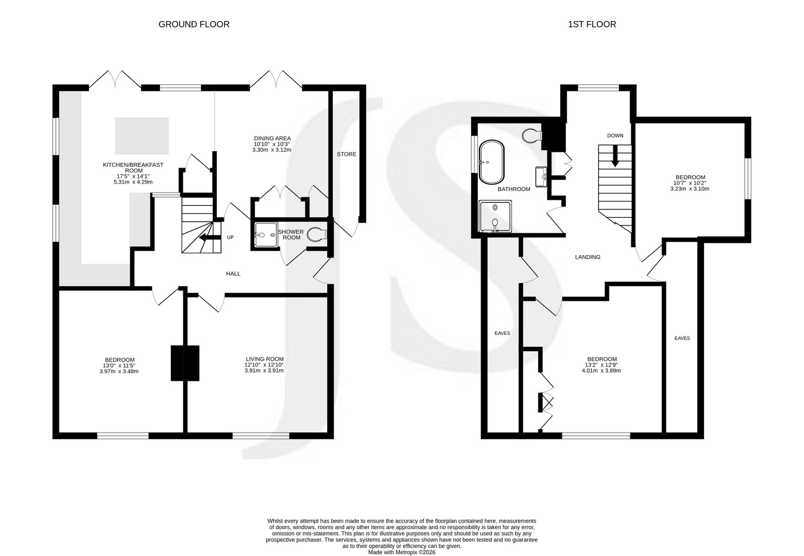 2, Cross Lane, Worthing floorplan