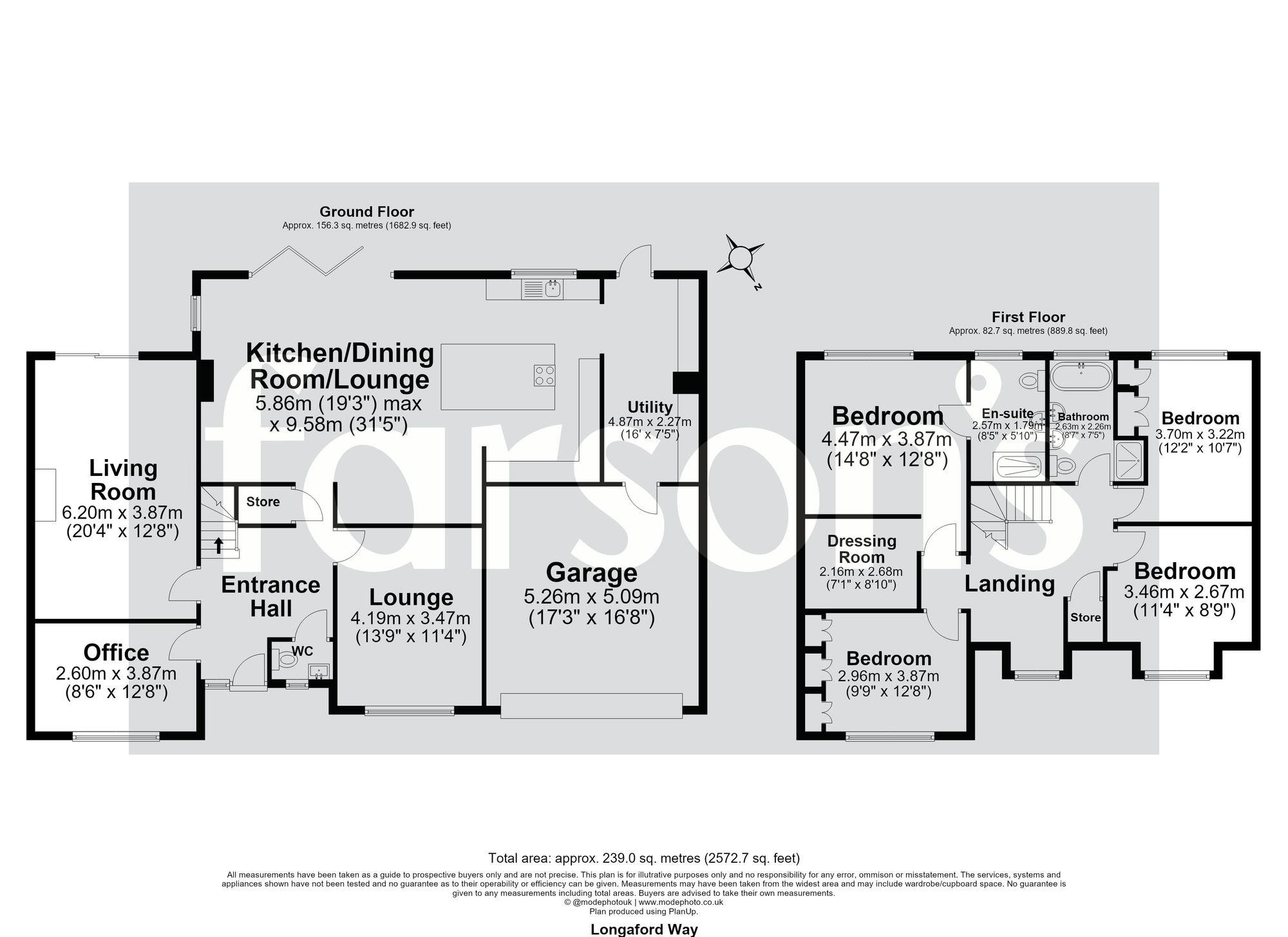 28 Longaford Way, Brentwood floorplan