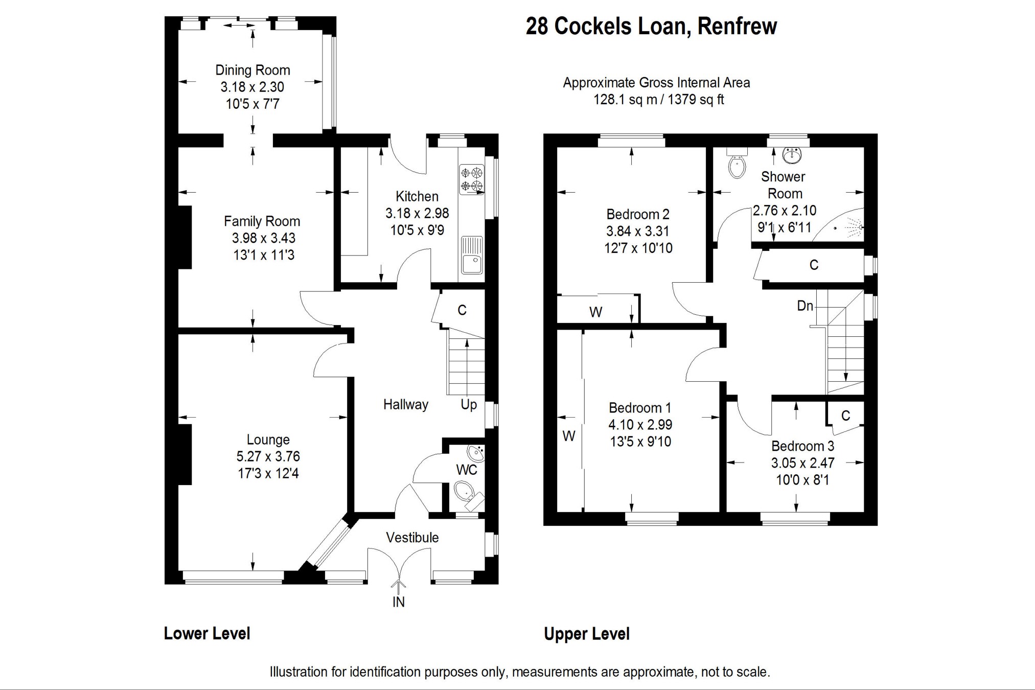 3 Bedrooms Semi-detached house for sale in Cockels Loan, Renfrew PA4