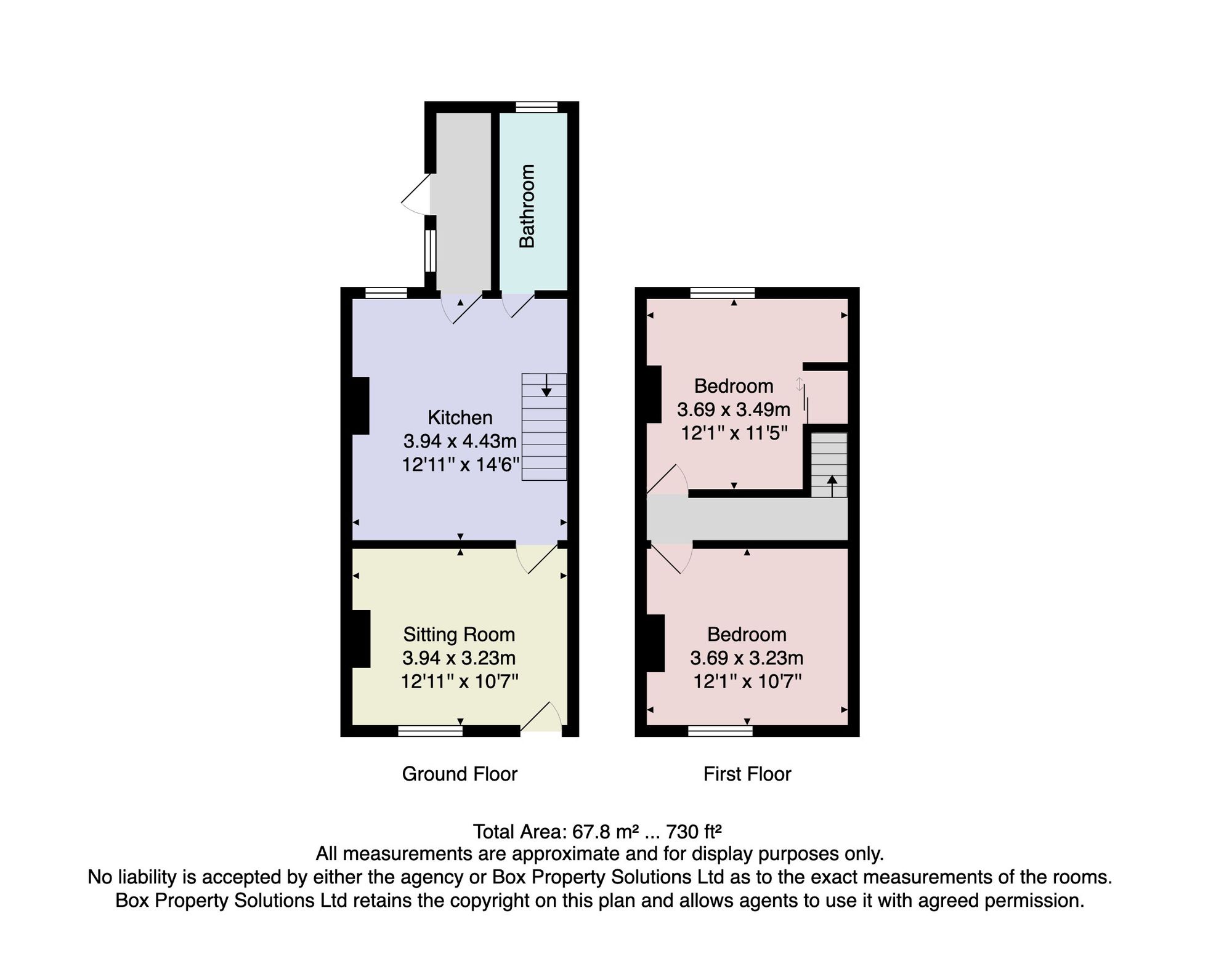 14 Belmont Terrace, Harrogate floorplan