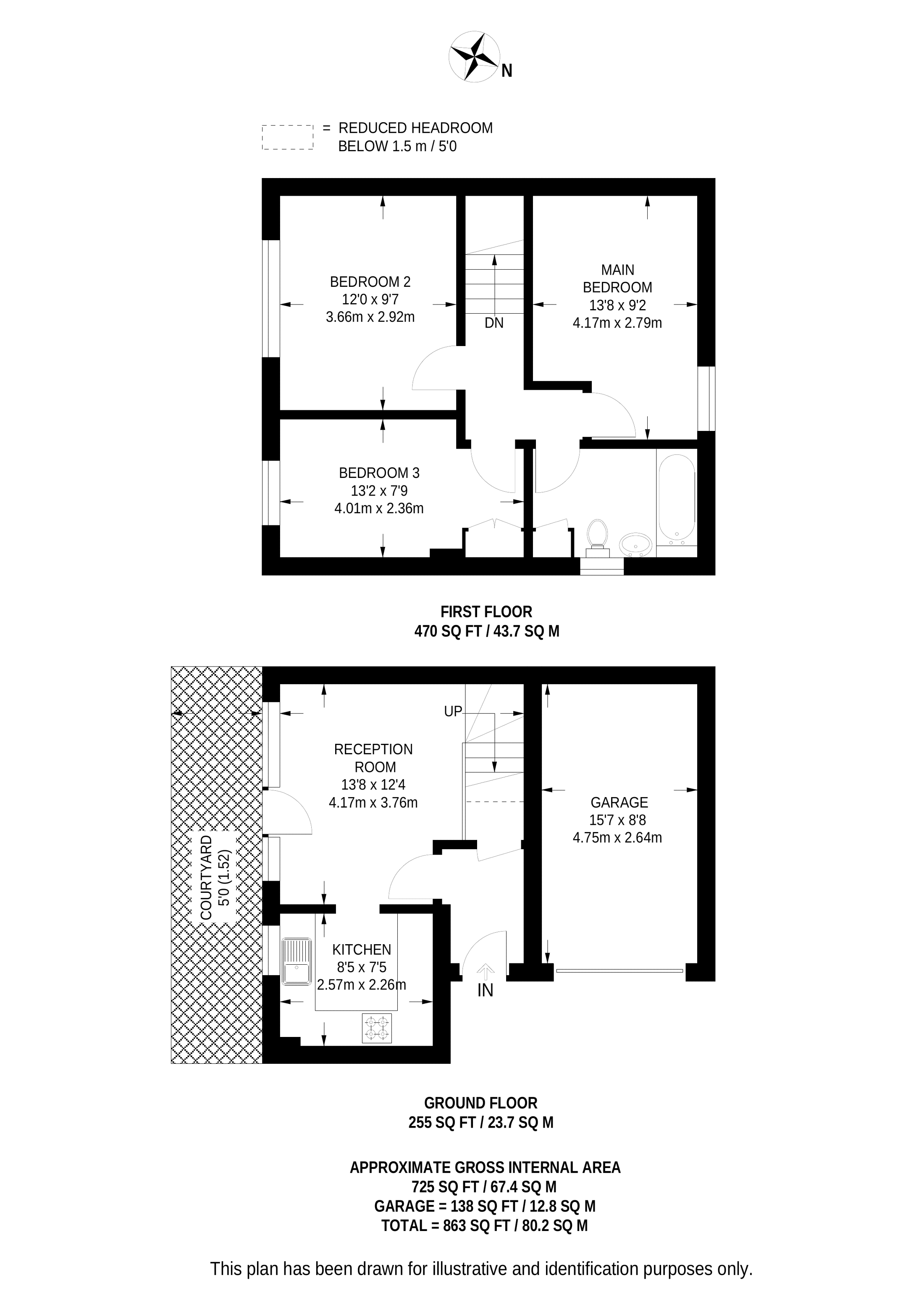 Rainhill Way, Bow floorplan
