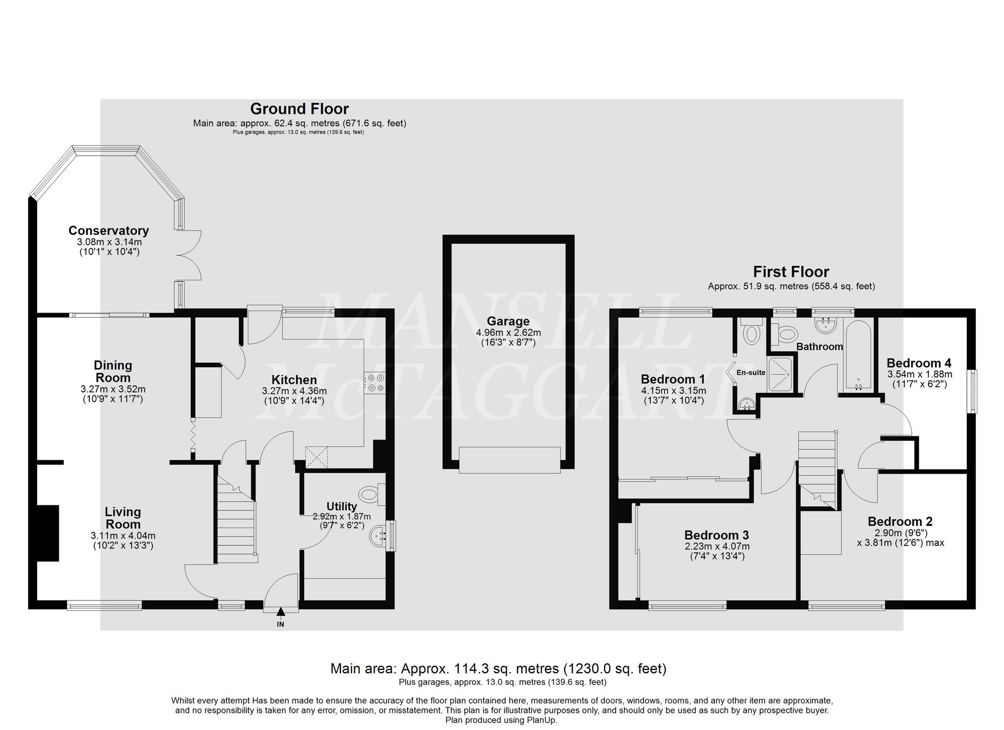 40 Hare Lane, Crawley floorplan