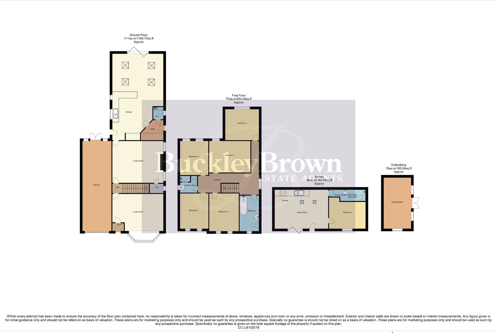 21, Debdale Lane, Mansfield floorplan