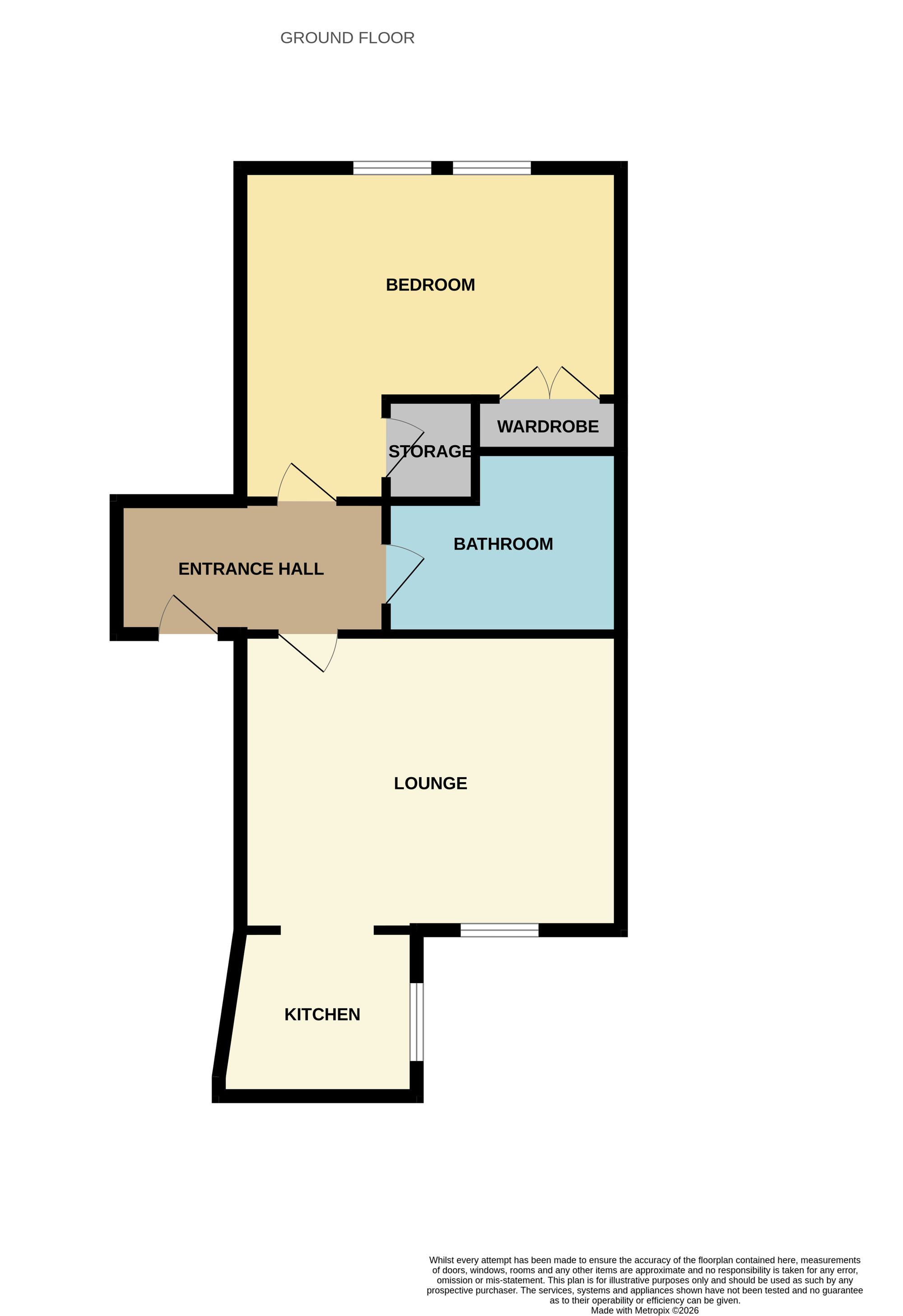 35f Bannockburn Road, Stirling floorplan