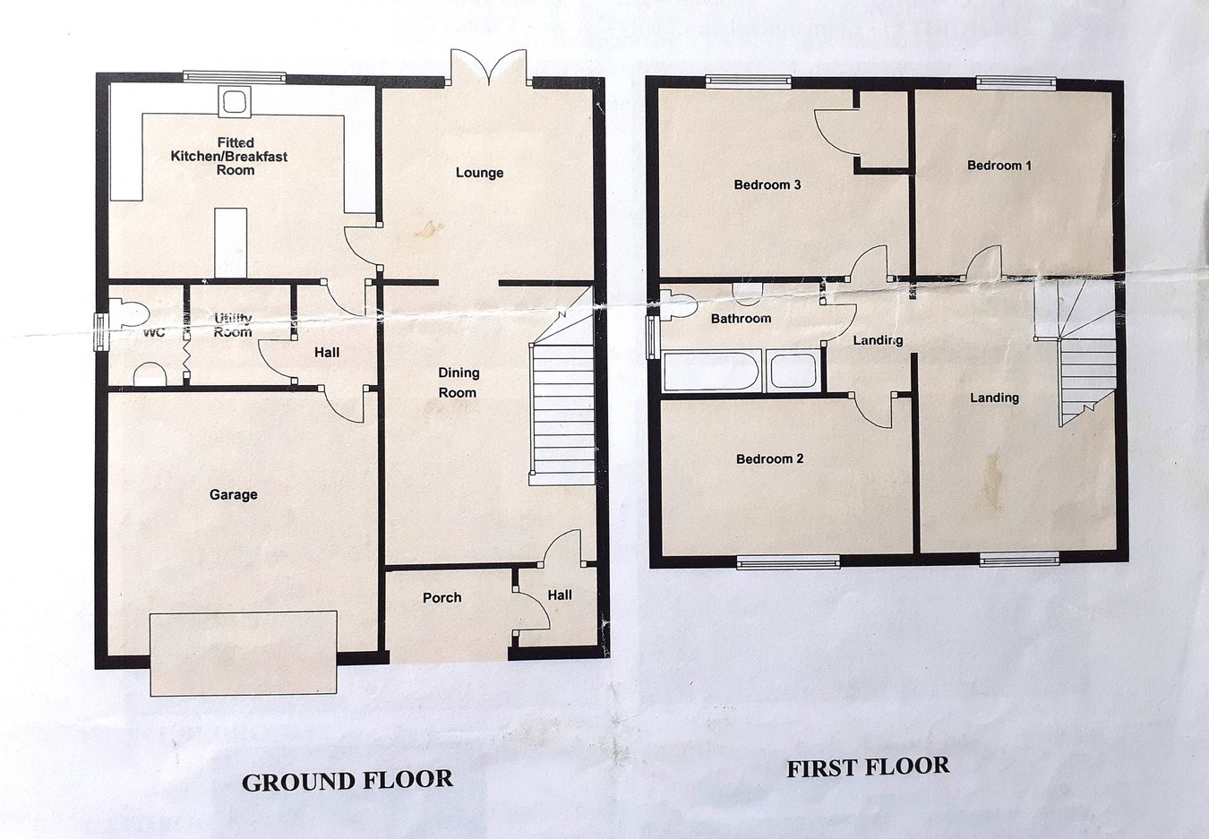 Brynderi, Pontantwn, Kidwelly floorplan