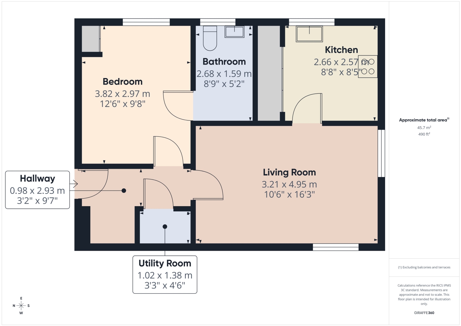 219, Totley Brook Road, Sheffield floorplan