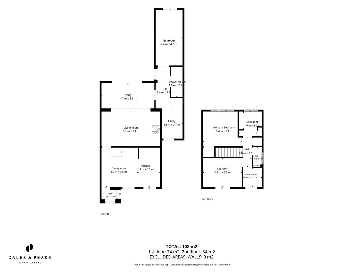 14, Porteous Close, Matlock floorplan