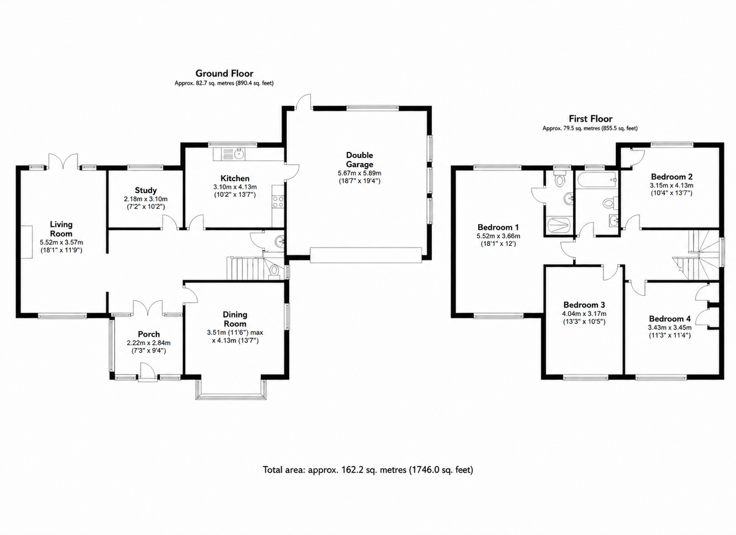 10, Chestnut Walk, Hertfordshire floorplan