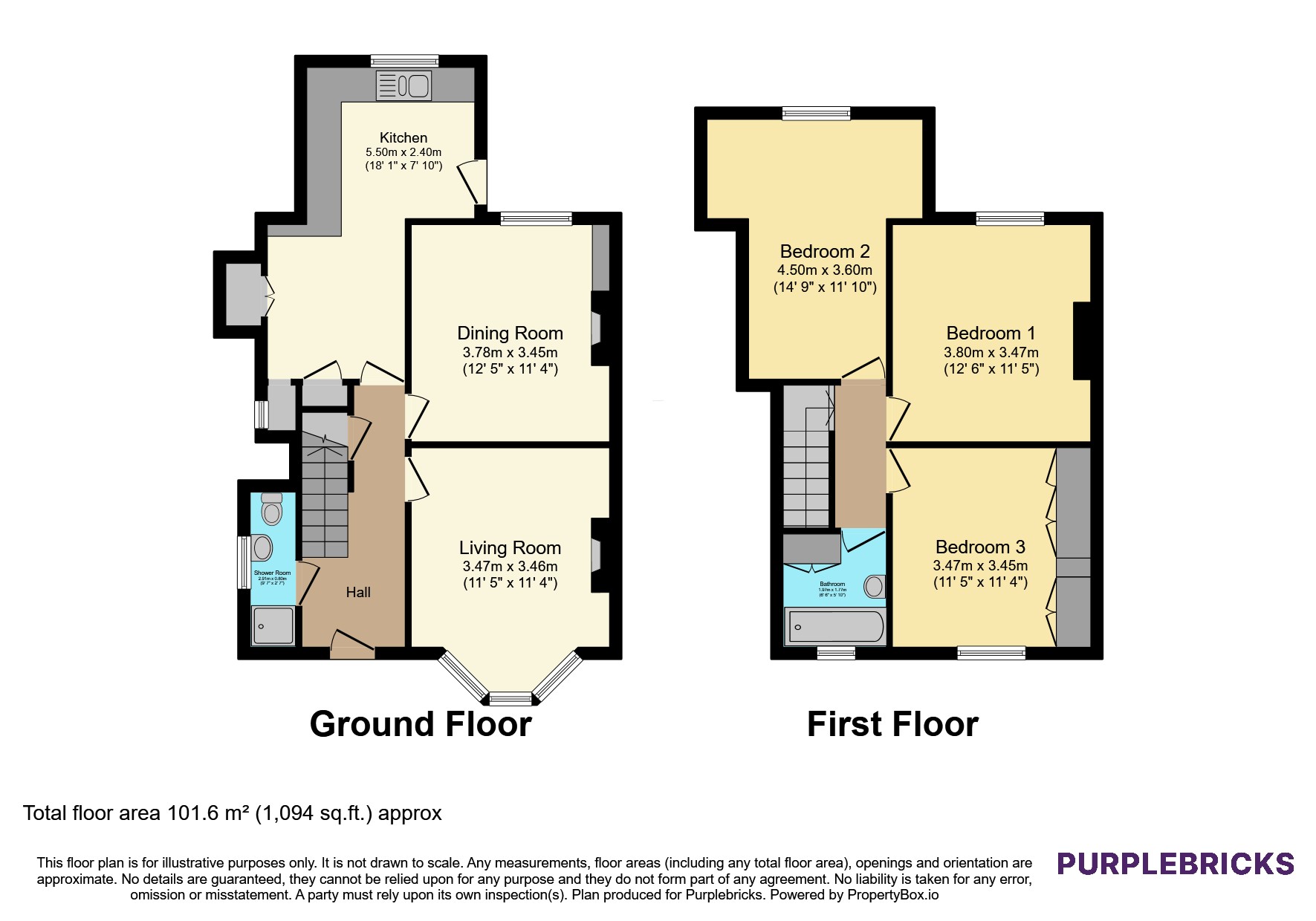 244, Dodworth Road, Barnsley floorplan