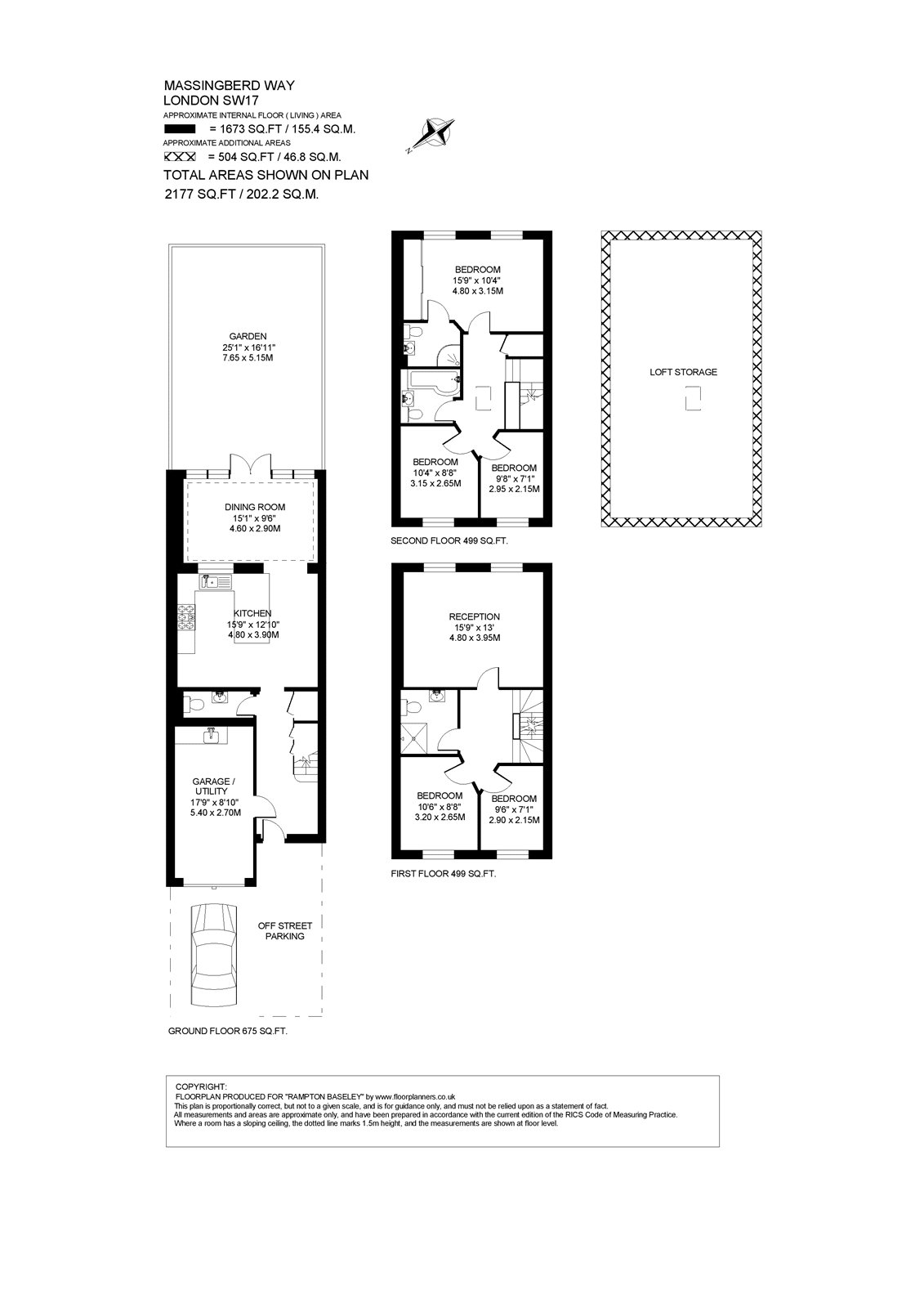 Massingberd Way, London floorplan