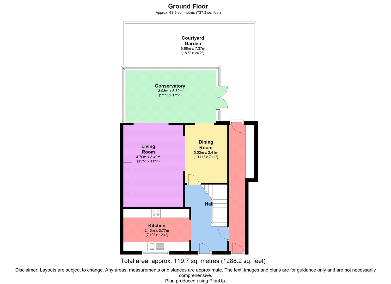 4 Bedrooms Terraced house for sale in Roundway, Watford, Hertfordshire WD18