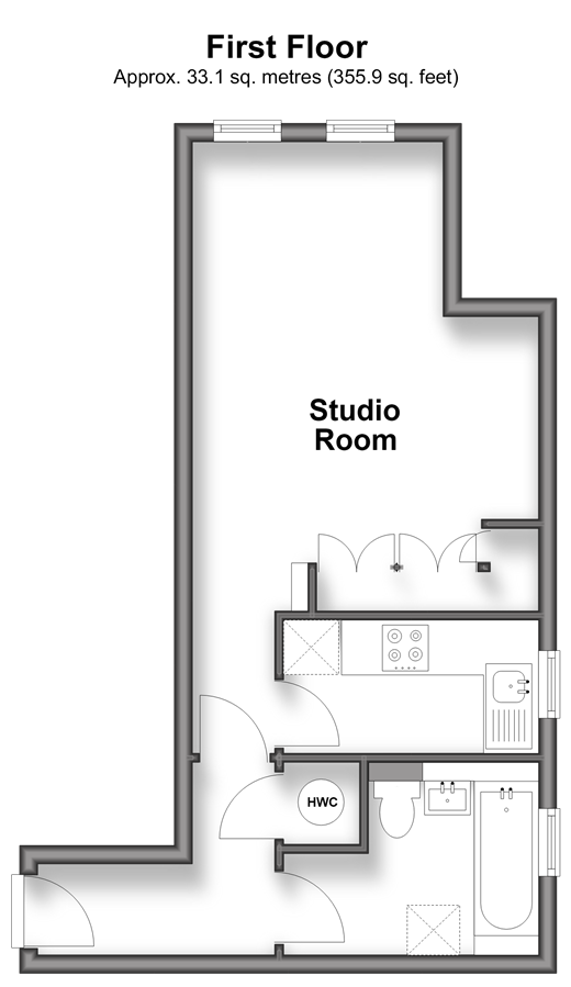 Burnell Road, Sutton floorplan