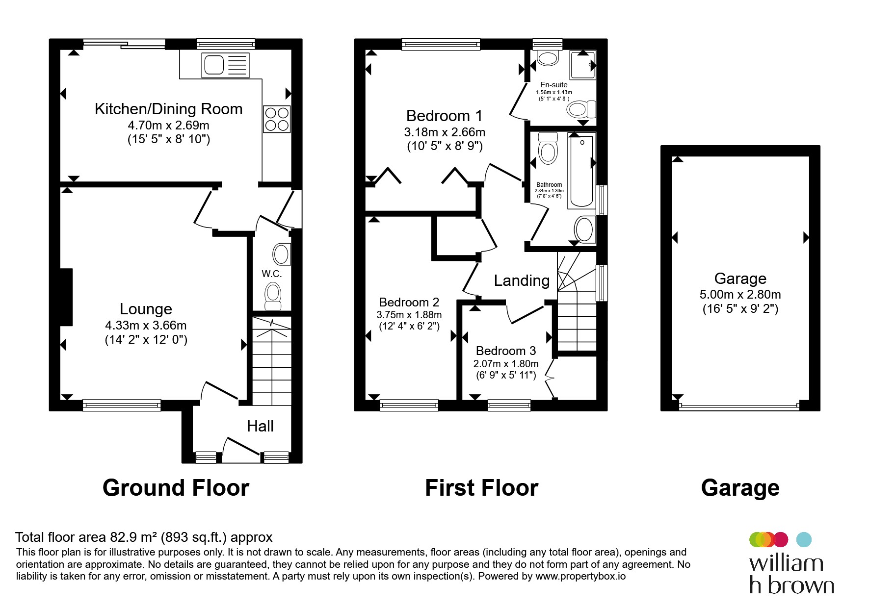 3, Pippin Court, ROTHERHAM floorplan