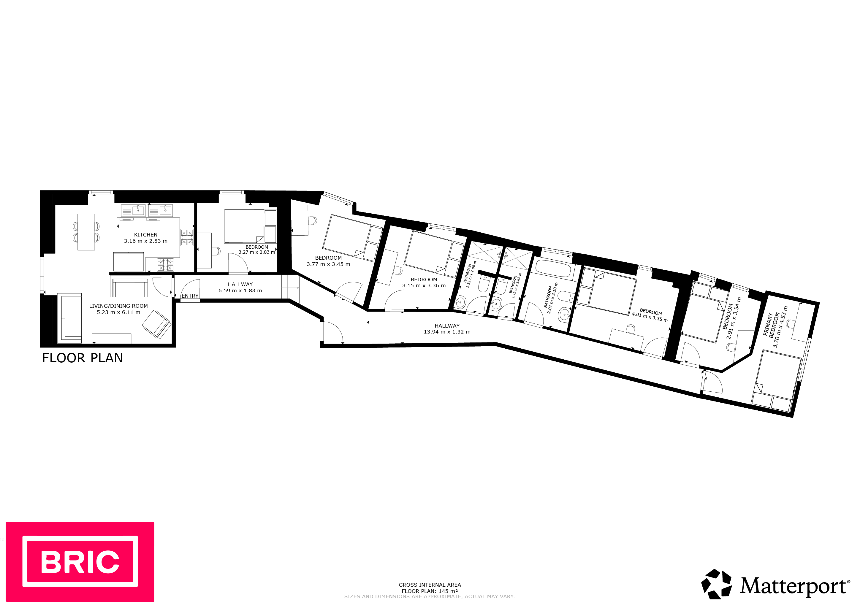Flat B, Aberdeen House, De La Beche Street, Swansea floorplan