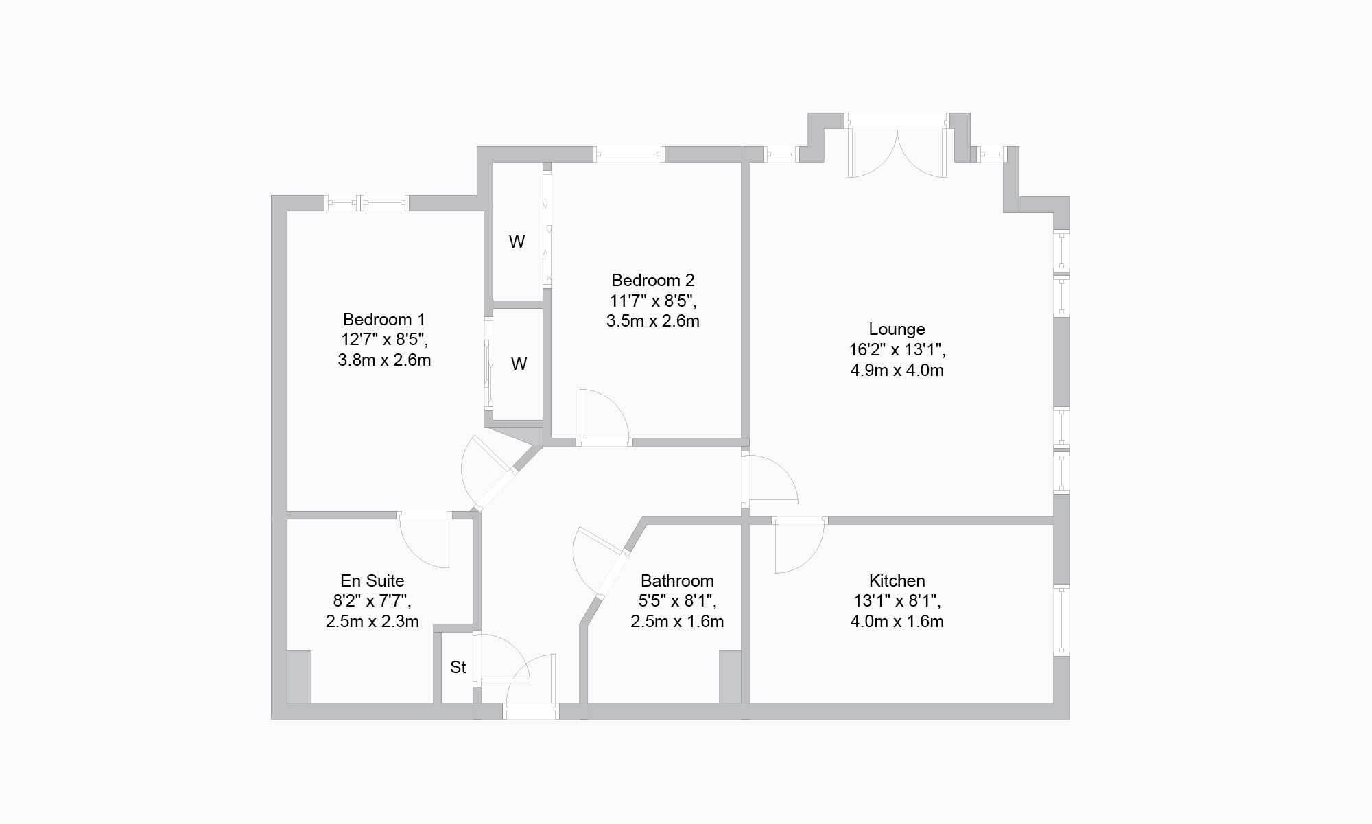 2 Bedrooms Flat for sale in Rollock Street, Stirling, Stirling FK8