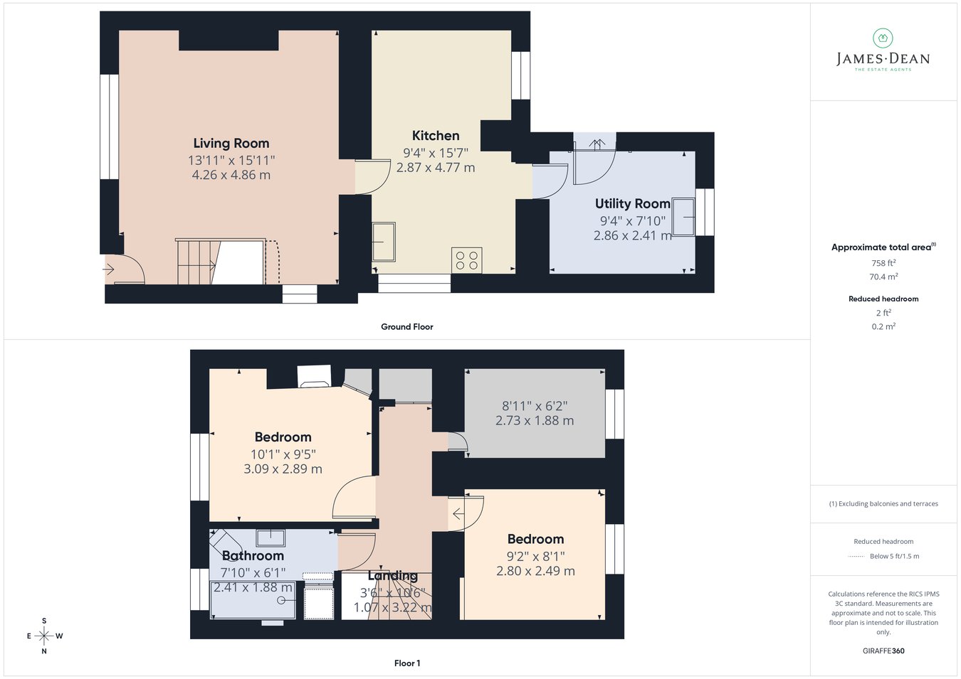 6 White Cross Cottages, Ross-on-Wye floorplan