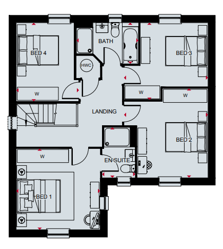 HA423536, Keckwick Lane, Daresbury, Warrington floorplan