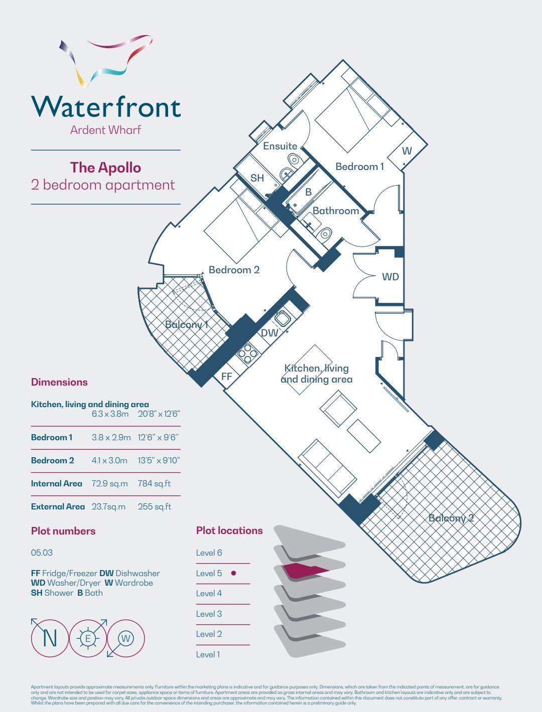 19, Ardent Wharf, 4 Medway Street, Chatham floorplan