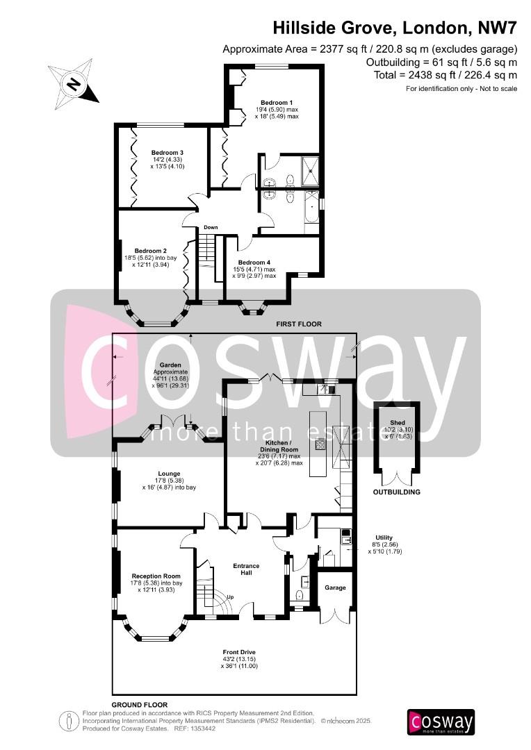 40, Hillside Grove, Mill Hill, NW7, London floorplan