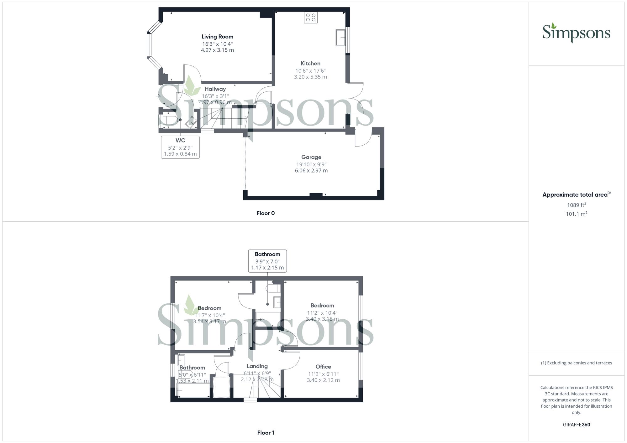24 Beaker Place, Abingdon floorplan