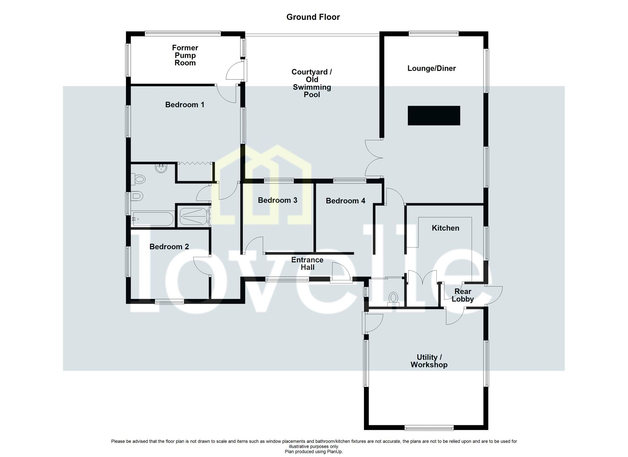 Saltbox Hall Louth Road, Louth floorplan