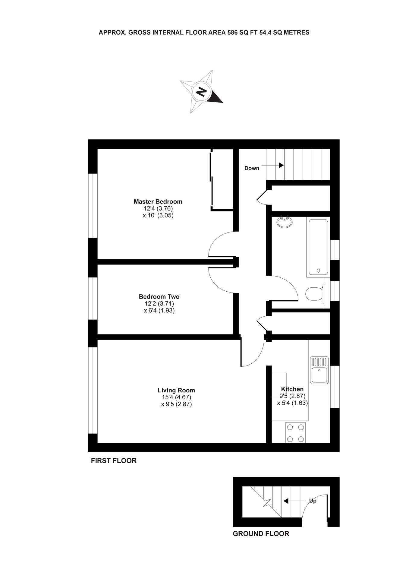 2 Bedrooms Flat to rent in Rose Street, Wokingham, Berkshire RG40